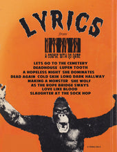 Load image into Gallery viewer, Blitzkid- Trace of a Stranger ILLUSTRATED LYRIC BOOK