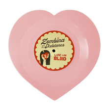 Load image into Gallery viewer, Blitzkid / Zombina & The Skeletones HEART-SHAPED VINYL