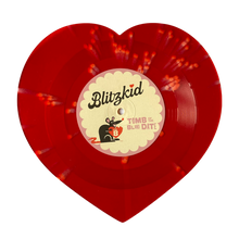 Load image into Gallery viewer, Blitzkid / Zombina & The Skeletones HEART-SHAPED VINYL