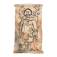 Load image into Gallery viewer, DER GOLEM Conjure Scroll (hand painted)