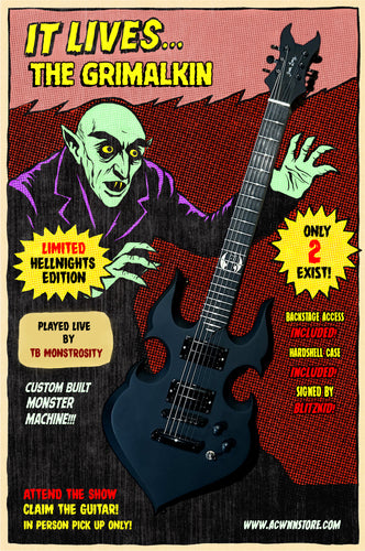 TB Monstrosity- GRIMALKIN Signature Guitar