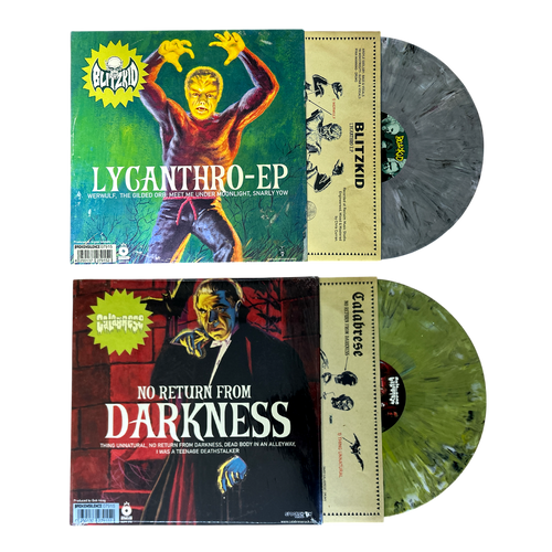 Blitzkid/Calabrese- UNHOLY ASSEMBLY Split LP