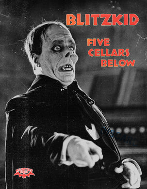 Blitzkid- Five Cellars Below ILLUSTRATED LYRIC BOOK