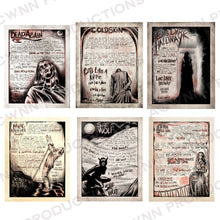 Load image into Gallery viewer, Blitzkid- Trace of a Stranger ILLUSTRATED LYRIC BOOK