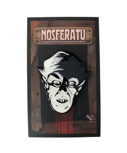 Nosferatu- GLOW Enamel Pin