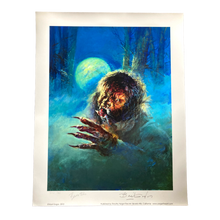 Load image into Gallery viewer, Basil Gogos- WOLFMAN LITHOGRAPH (artist proof)