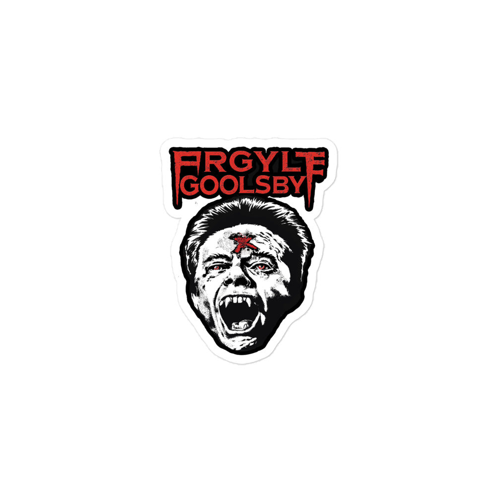 Argyle Goolsby- FRIGHT NIGHT Sticker