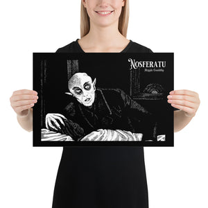 Nosferatu- SERPENT ON THE LACE Poster