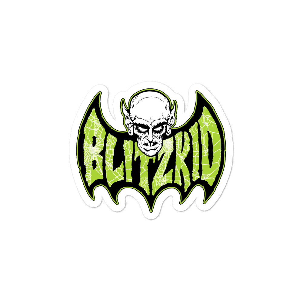 Blitzkid- GREENWEBS Sticker