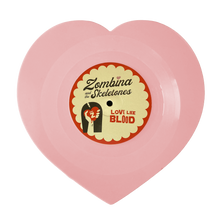 Load image into Gallery viewer, Blitzkid / Zombina &amp; The Skeletones HEART-SHAPED VINYL