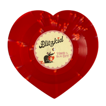 Load image into Gallery viewer, Blitzkid / Zombina &amp; The Skeletones HEART-SHAPED VINYL